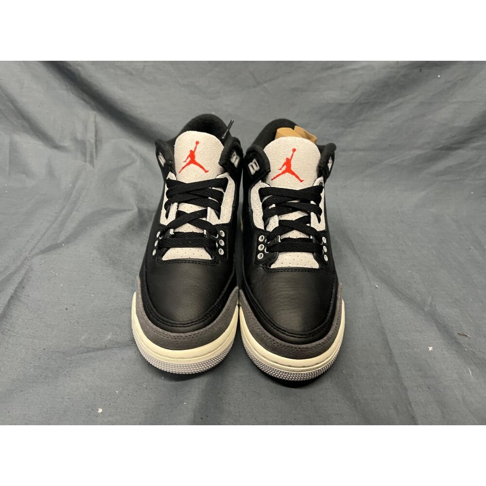 Nike Boys Air Jordan 3 Retro OG (GS) Sneakers Black Size 4 NEW NO BOX! - Picture 3 of 11